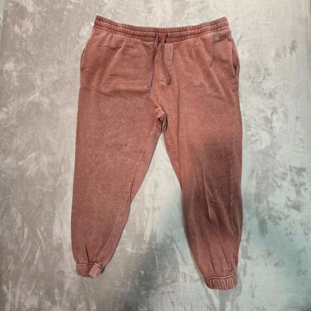 No Boundaries Mens XL Purple Faded Fleece Joggers Sweatpants NB32100029660